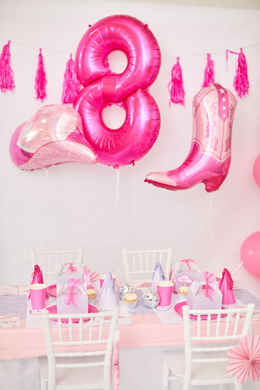 Cowgirl Boot Foil Balloon